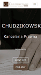 Mobile Screenshot of chudzikowski.pl